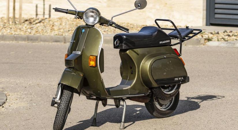Olasz életérzés, másfél lóerővel - Vespa PK50 S (1983) veteránteszt