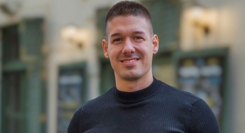 Hámori Marcell, a balatonfüredi bartender