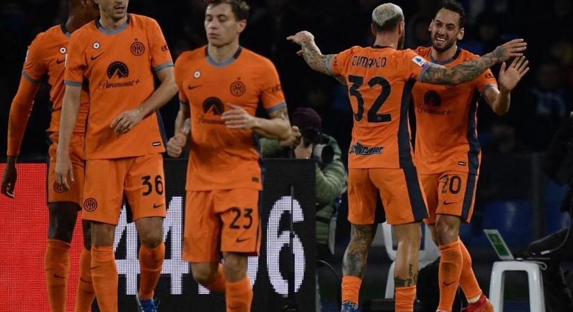 Három góllal nyert Nápolyban az Inter, és a tabella élére ugrott