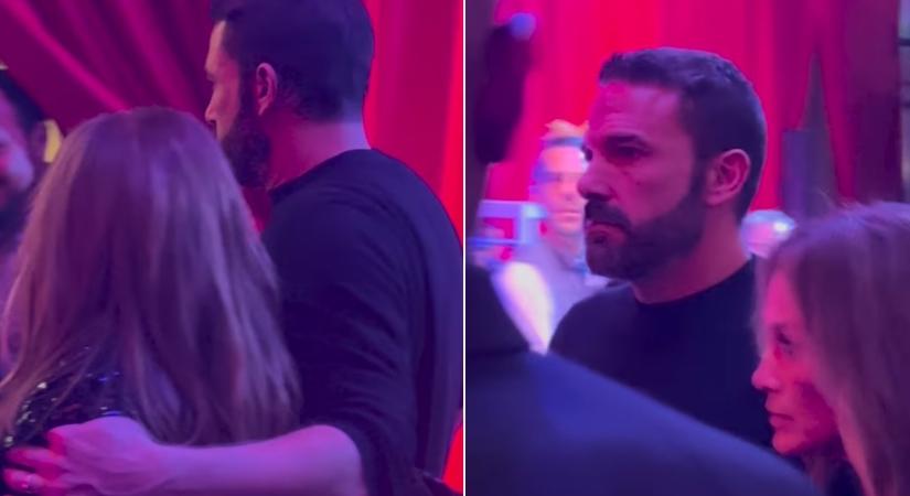 Helyszíni videó: Jennifer Lopez és Ben Affleck egymást átölelve távozott az AIR sajtótájékoztatójáról
