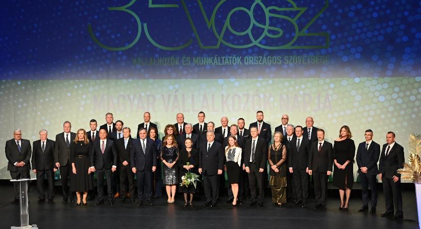Először ünnepelték a Magyar vállalkozók napját