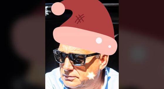 Orbán Viktort meglepte, hogy nincs Mikulás, hiszen ő maga is helyettesítette a Skála Áruház előtt
