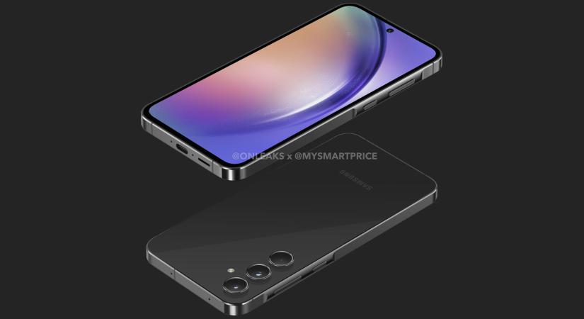 Szögletesebb lesz a Samsung Galaxy A55 is