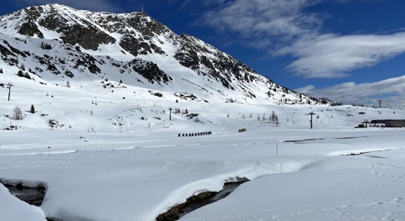Obertauern máris rekordot döntött: két méteres hó várja a látogatókat
