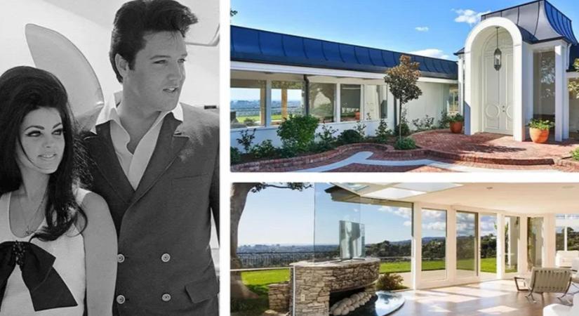 Kiadó Elvis Presley és Priscilla Presley egykori otthona