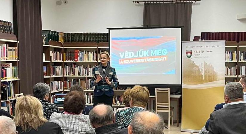 Európai parlamenti képviselő járt Dunaföldváron