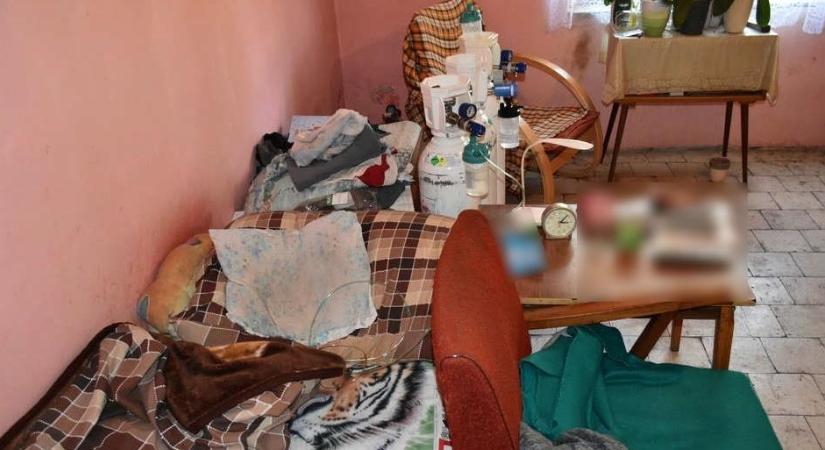 Oxigénpalackhoz kötött idős asszony pénzét vette el egy férfi