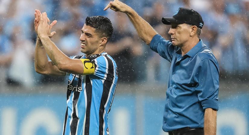Videó: Suárez szép góllal és könnyek között búcsúzott el a Gremiótól
