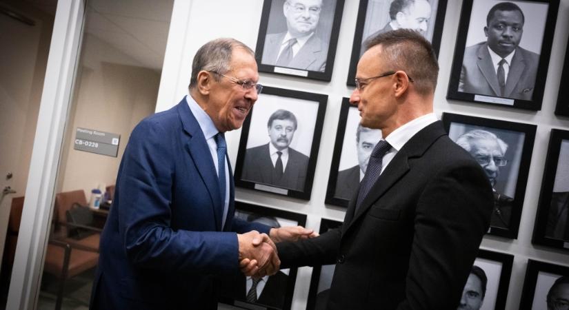 Lavrov szerint Szijjártó Péter nem gyáva, ellentétben sok politikussal