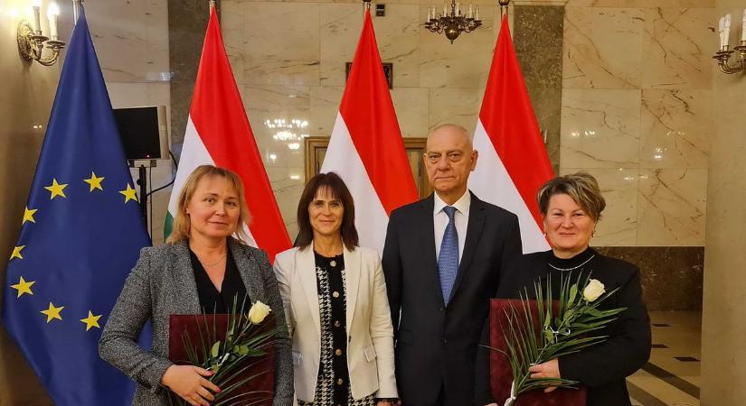 Miniszteri Elismerő Oklevelet vehettek át