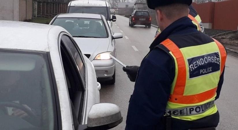 Nem volt hiány ittas vezetőkből a vármegye útjain a hétvégén
