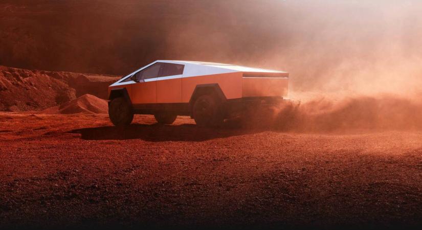 845 lóerős bestia: itt a Tesla Cybertruck