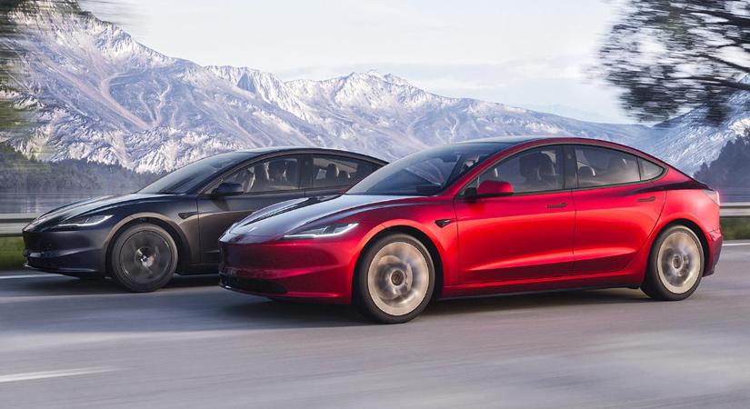 Az új Tesla Model 3 mostantól még többre képes: adatok, árak, fotók