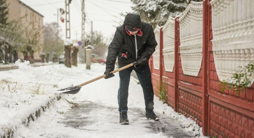 Kedden is előfordulhat hószállingózás Hevesben