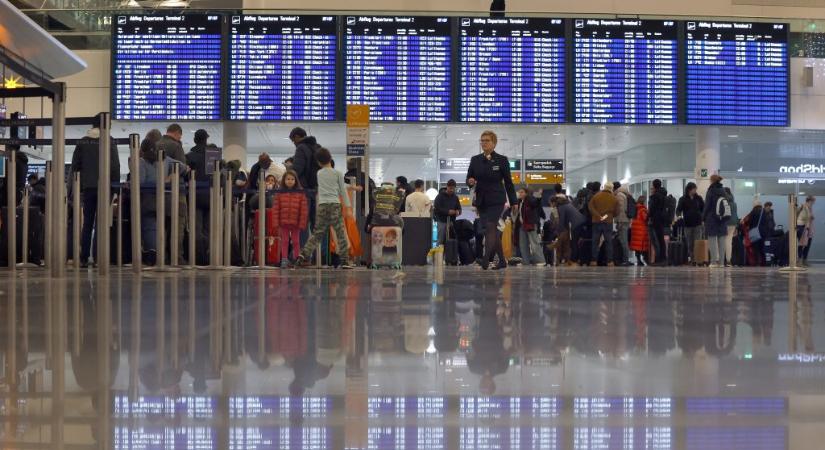 Felfüggesztették a müncheni repülőtér működését