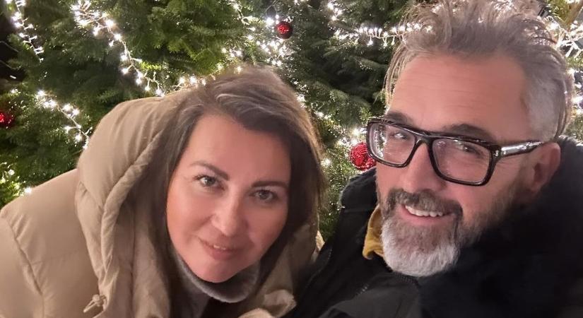 Rákóczi Feri adventi vásározott a párjával