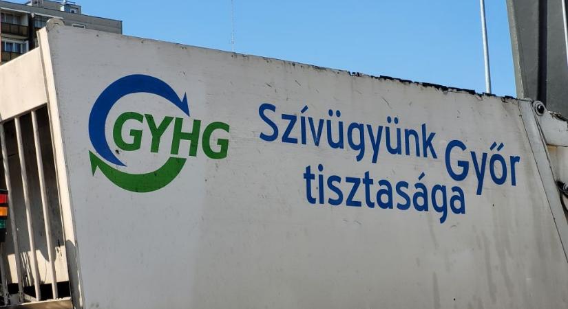 Rendberakta GYHG a győri süllyesztett szelektív szigeteket