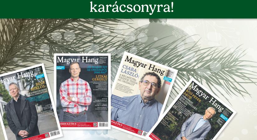 Ajándékozzon Magyar Hangot karácsonyra!