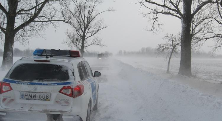 Szerdára akár 10-14 cm friss hó is hullhat Zalában!