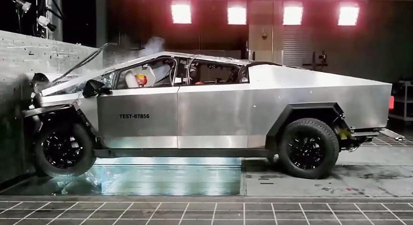 Az új Tesla töréstesztje meglepő eredménnyel zárult