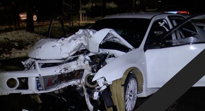 Búcsúkörre ment a Lancer EVO-val eladás előtt, halálos balesetet szenvedett Dombóváron