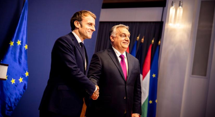 Csütörtökön Párizsban találkozik Emmanul Macron és Orbán Viktor