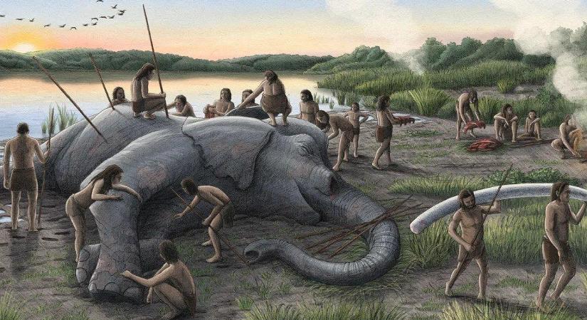 A mamutoknál kétszer nagyobb állatokra vadásztak a neandervölgyiek