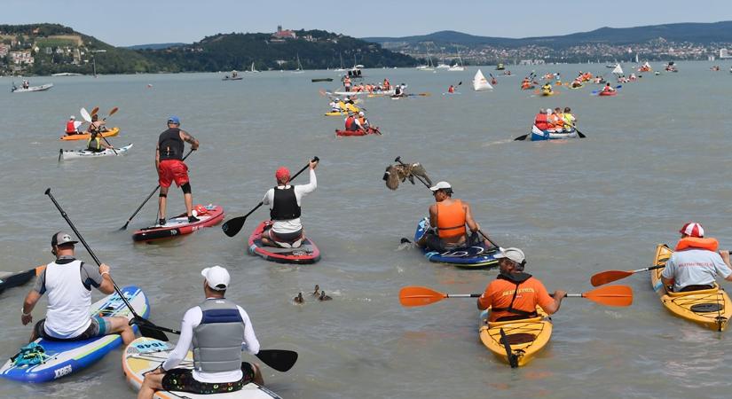 Balaton-átevezés 2024 Zamárdi – Tihany