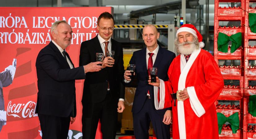 Tovább bővítette magyar gyárát a Coca-Cola