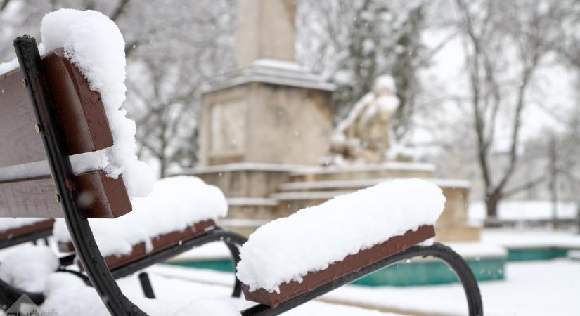 Fehérbe borult a táj, Győrben is nagy hóra számíthatunk