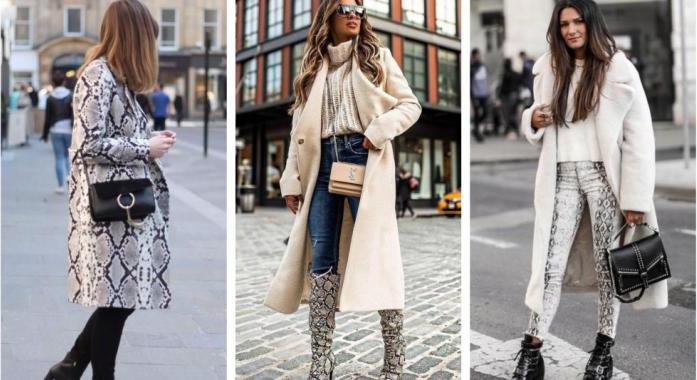 Stílusiskola: kígyóbőr mintás ruhadarabok őszre