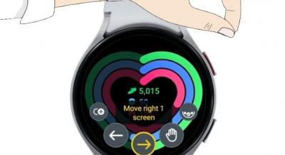 Kézmozdulatokkal irányítható Galaxy Watch okosórák