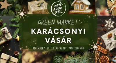 Fogyatékos Emberek Világnapja a GREEN MARKET karácsonyi vásáron