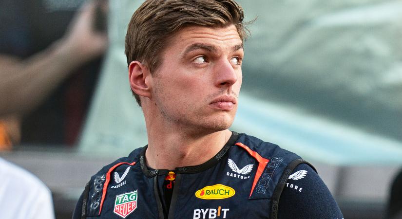 F1: Verstappent eltiltották a sportolástól