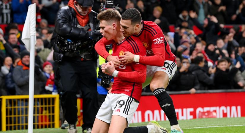 Védekező középpályásból gólkirály – ismét McTominay volt az MU nyerőembere