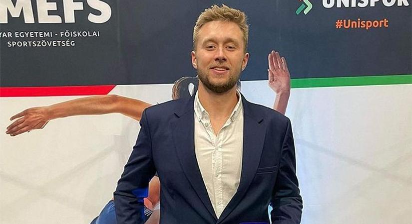 Az Év egyetemi sportolója plakettet kapott a csabai pólós
