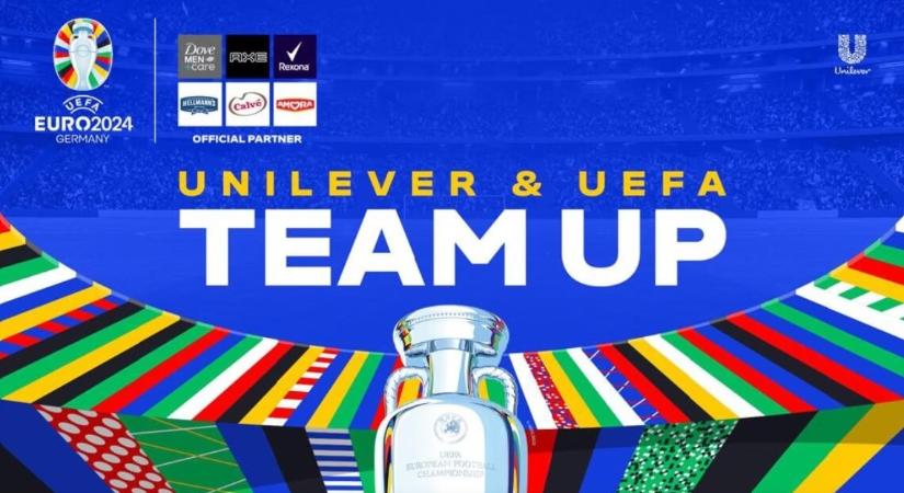 AZ UNILEVER TÖBB MÁRKÁJA IS AZ UEFA EURO 2024 HIVATALOS SZPONZORA LETT