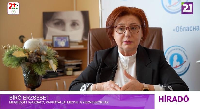 Korszerű orvosi eszközökre van szüksége a Kárpátaljai Megyei Gyermekkórháznak (videó)