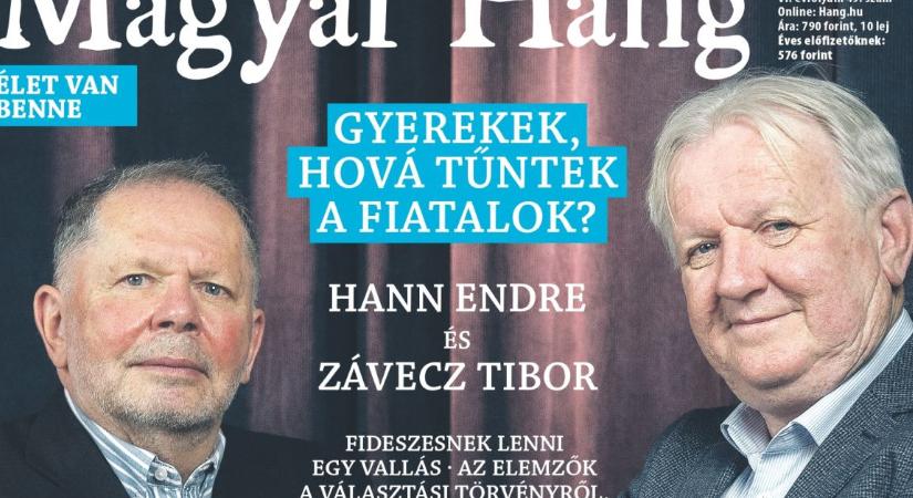 „Gyerekek, hová tűntek a fiatalok?” – Magyar Hang-ajánló