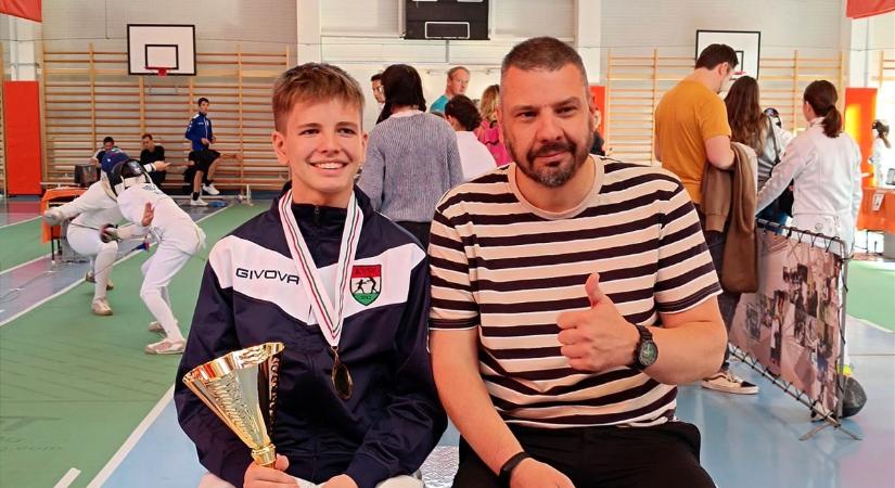 Borka Hunor Dániel bronzérmes az Olimpicin