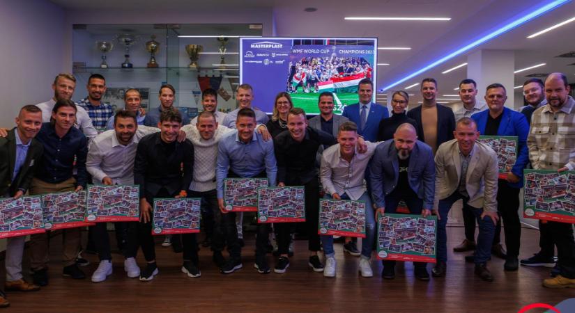 Így ünnepelték a vb-bronzérmes magyar válogatottat, jön az Extraliga - videó