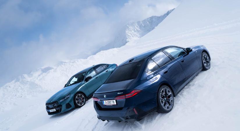 A BMW távolról vezérelt fejlesztési modellekkel tesztel az Alpokban