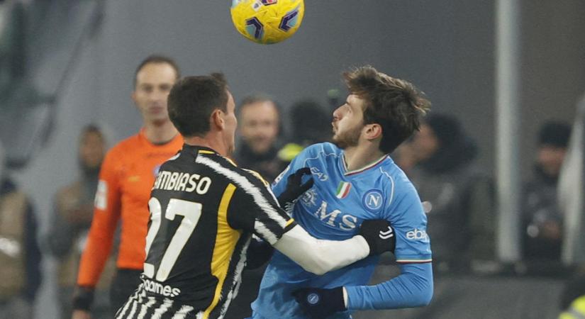 Egy gól döntött a Juventus-Napoli rangadón