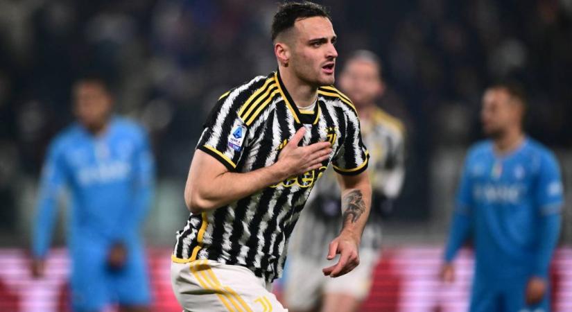 Egy héten belül másodszor szerzett győztes gólt a Juventus védője