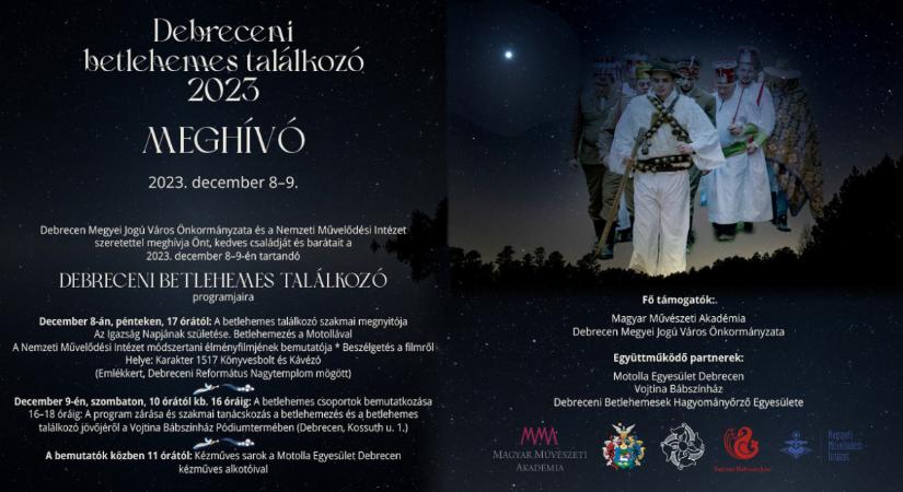 Betlehemes találkozó lesz Debrecenben