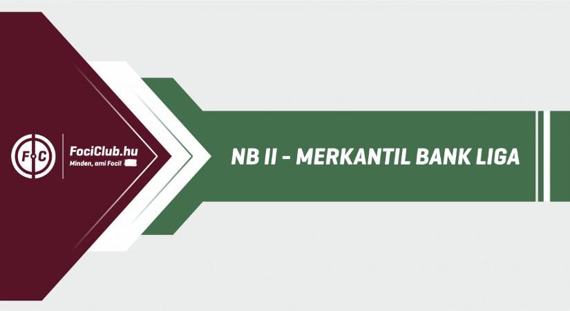 NB II: sorban maradnak el a hétvégi bajnokik
