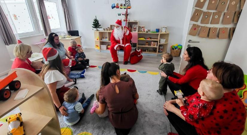 A "BöriBölcsiben” járt a Mikulás