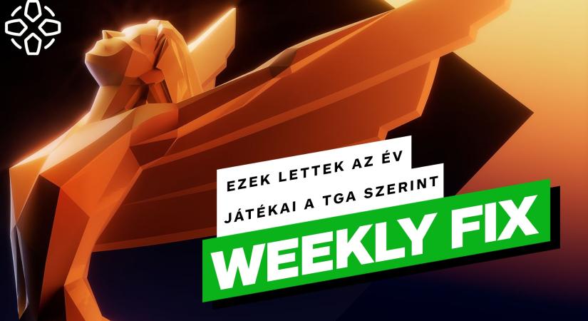 VIDEÓ: Ezek lettek az év játékai a TGA szerint - Weekly Fix 2023/49.