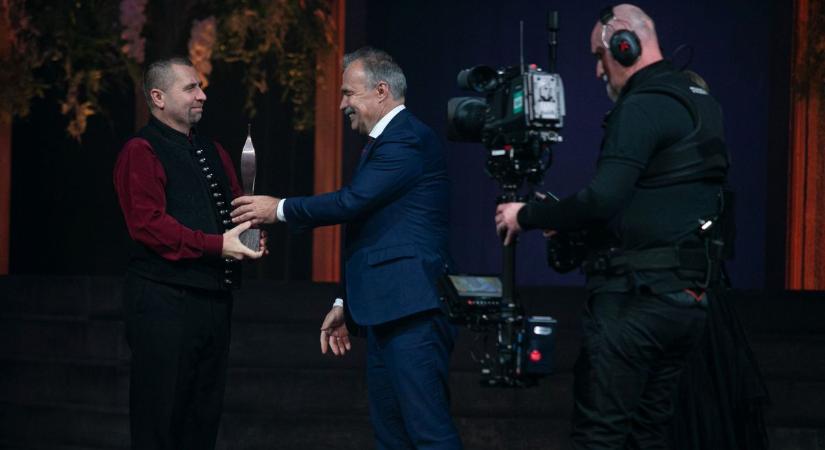 A karikásért a Békés vármegyei Szőke Péter vette át a Hungarikum-díjat