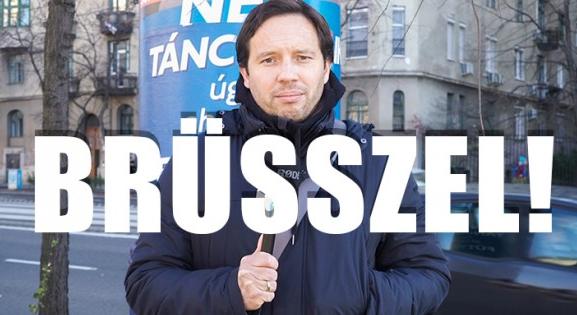 Magyarország a magyaroké, ne szóljanak bele a dolgainkba - utcai konzultáció Brüsszelről